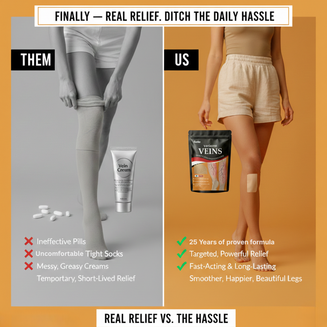 Spider & Varicose Vein Patches | Natural Herbal Therapy for Swelling, Fatigue & Vein Health | Neuwow