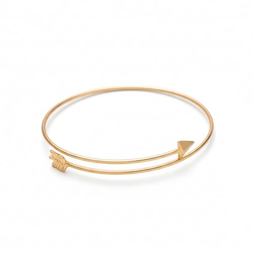 Buy OFFICIALLY GORGEOUS BY EVERSTYLISH Bracelet for Women | Trendy Bangle Bracelet for Everyday Wear | Stylish Fashion Jewelry | Stackable Adjustable Bracelet for Girls (Gold_2) at Amazon.in