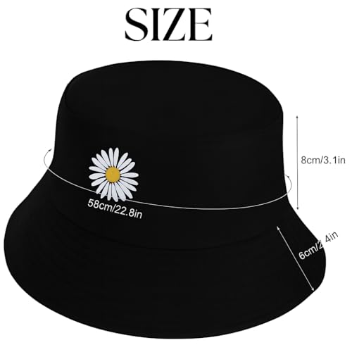 Buy Panchhi Store Women Bucket Cap Foldable Cotton Two Tone Dual Color Sun Beach Hat Fisherman Hat Casual Outdoor Cap Lovely Bomber Hats for Women Men Boy Girl, Washable & Reusable - Black at Amazon.in