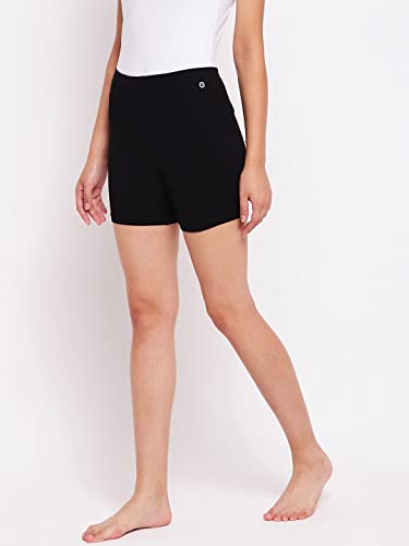 Enamor Women's Shorts (Black, L) : Amazon.in: Fashion