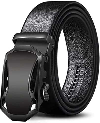 ZORO Men's Vegan Leather Belt for Men, Formal/Casual,Autolock,Black | Fit on up to 40 Inches Waist size (BLACK 58-BK72, 1) : Amazon.in: Fashion