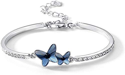 Shining Diva Fashion Crystal Charm Bracelet