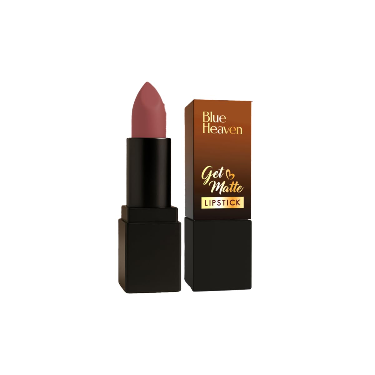 Blue Heaven Get Matte Lipstick | Soft Matte Finish and Lightweight Formula | Intense Pigment | Long-Lasting Lipsticks For Women | 601B | 4gm