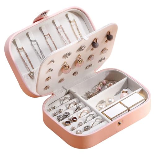 Buy Shining Diva Fashion Jewellery Organisers Box PU Leather Storage Case for Rings, Earrings, Necklace Jewelry Organizer for Women Travel Valentine Birthday Gifts for Girls Wife Girlfriend (BOX1001) at Amazon.in