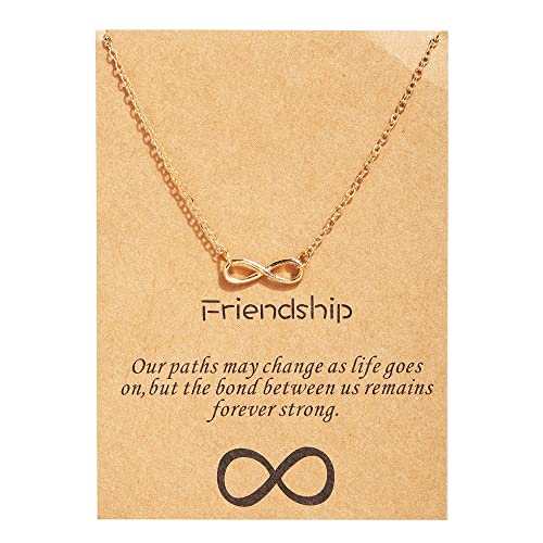 Fashion Frill Exclusive Pendant For Girls Infinite/Infinity Gold Plated Chain Necklace For Women Girls Women's Jewellery Gift For Anniversary Stylish Pendant (Casual) : Amazon.in: Fashion