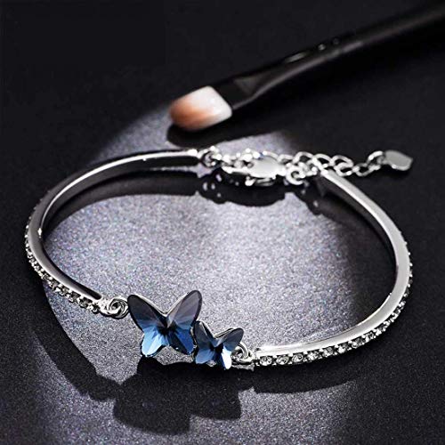 Shining Diva Fashion Crystal Charm Bracelet