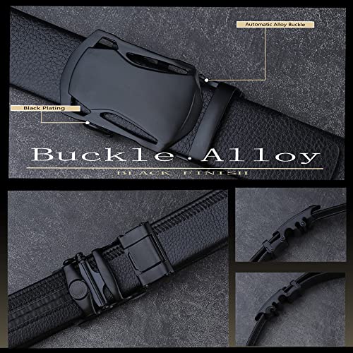 ZORO Men's Vegan Leather Belt for Men, Formal/Casual,Autolock,Black | Fit on up to 40 Inches Waist size (BLACK 58-BK72, 1) : Amazon.in: Fashion