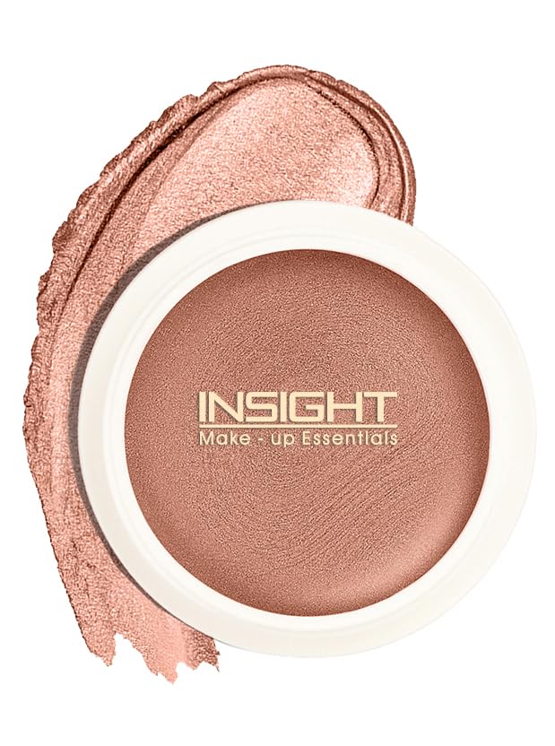 INSIGHT Highlighter for Face & Body - Savage Barbie | Glitter Shimmer Makeup | Creamy, Lightweight, Easy to Blend, Long-Lasting Glow | 3.5g