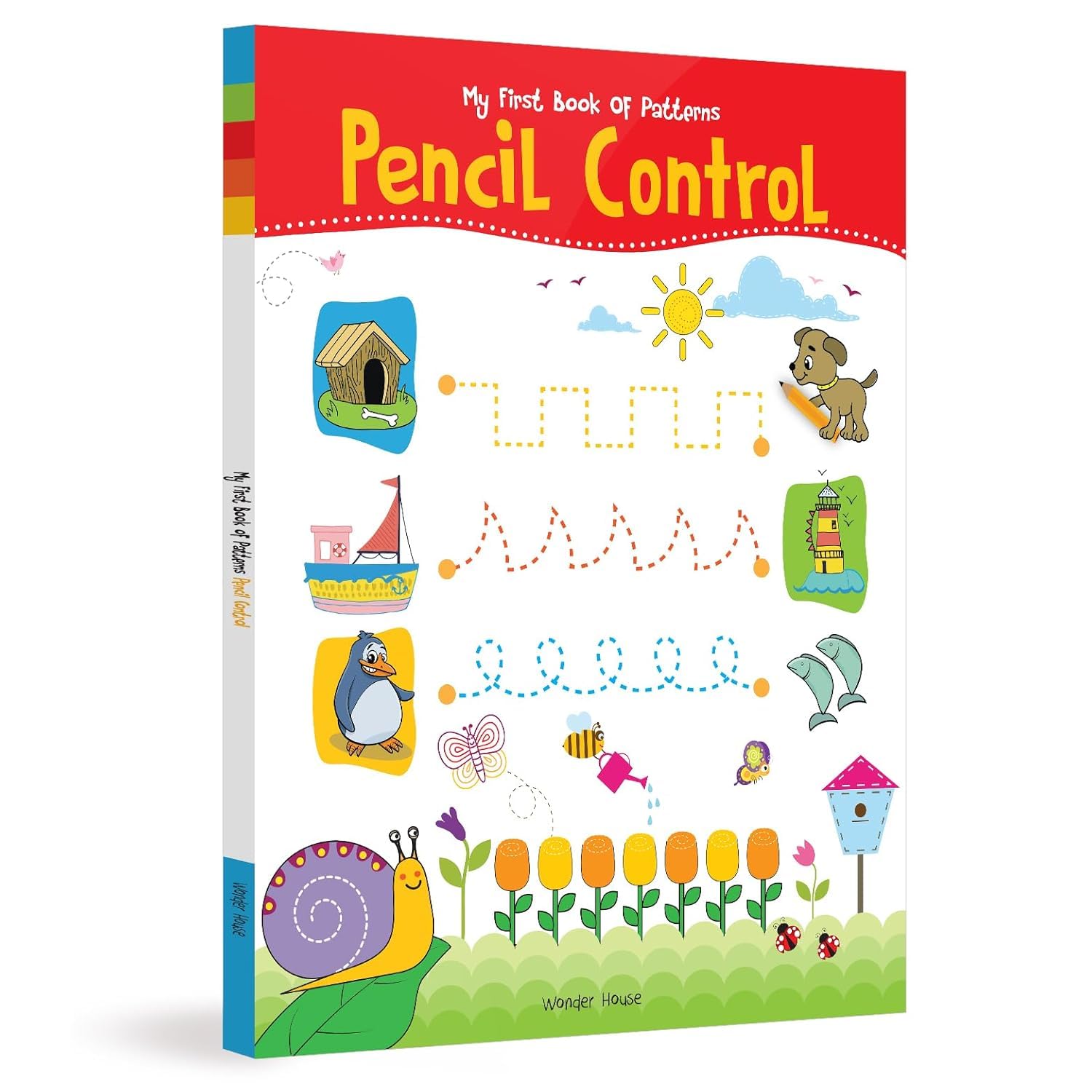 My First Book of Patterns Pencil Control: Patterns Practice book for kids (Pattern Writing) |Best Selling Tracing Book for Kids in India | Early Learning | Tracing Lines & Pattern Writing Activities | Premium Quality Return Gift | Ages 2 - 5 Years | 1.5 h