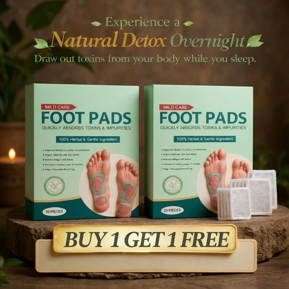Ayurvedic Detox Foot Patches (Pack of 20) BUY 1 GET 1 FREE | Neuwow
