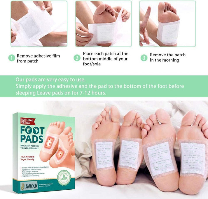 Ayurvedic Detox Foot Patches (Pack of 20) BUY 1 GET 1 FREE | Neuwow