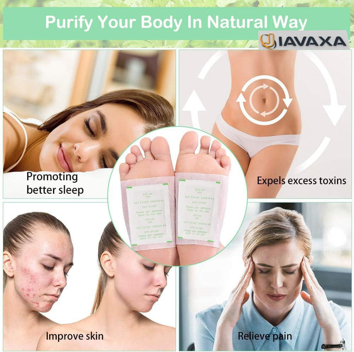 Ayurvedic Detox Foot Patches (Pack of 20) BUY 1 GET 1 FREE | Neuwow