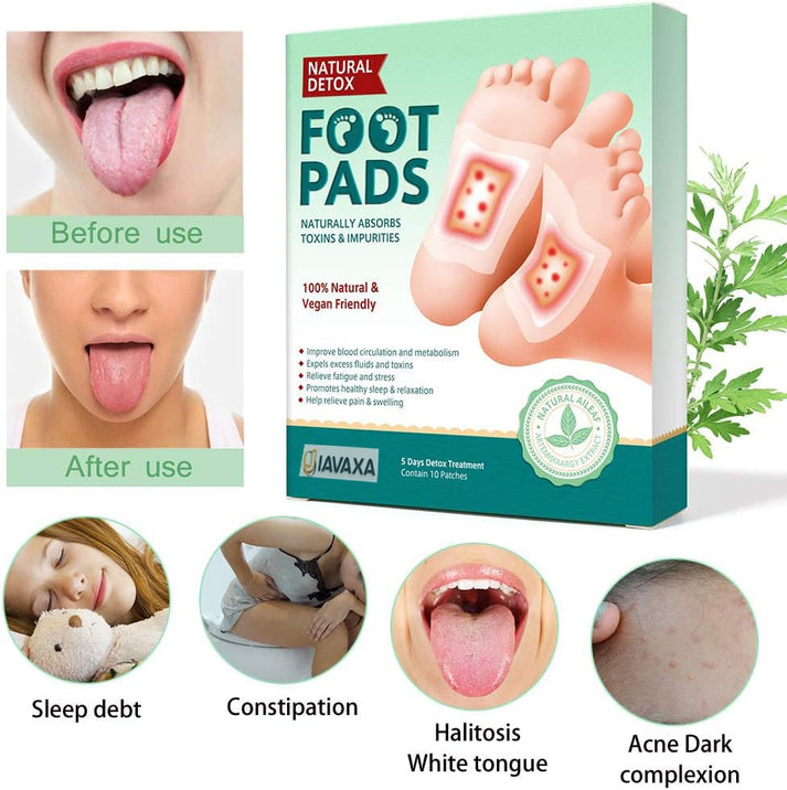 Ayurvedic Detox Foot Patches (Pack of 20) BUY 1 GET 1 FREE | Neuwow