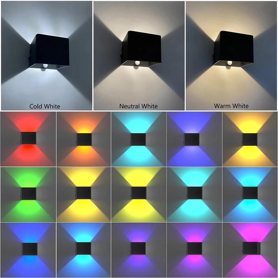 Hagood Hot Sale 4400Mah Magnetic USB Rechargeable Led Charging Wall Lamp with Motion Sensor Wireless Led Light Indoor Wall Light