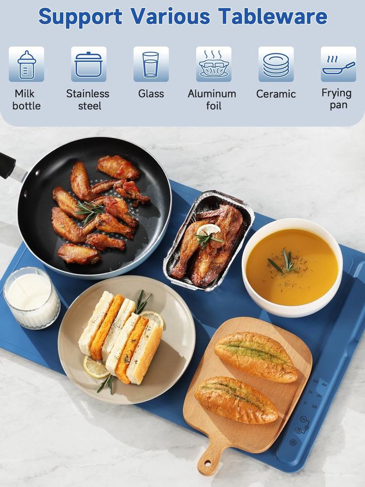 Electric Food Warming Trays Pads