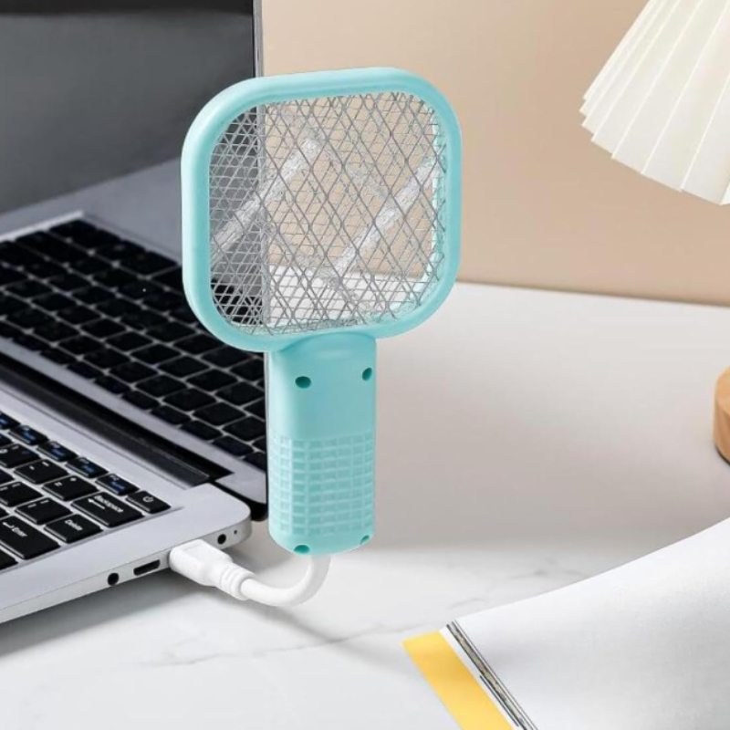 USB Rechargeable Electric Mosquito & Insect Trap – Portable UV Light Bug Zapper for Home, Bedroom & Travel (Random Color-Pack of 1)